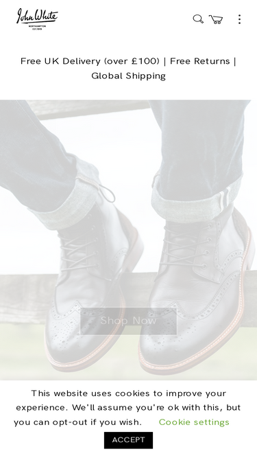 johnwhiteshoes.com