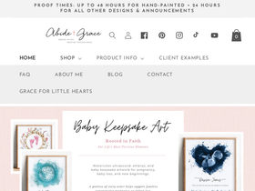 abideandgrace.com homepage screenshot