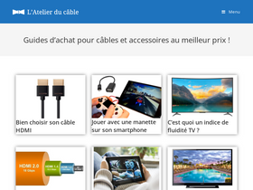 'latelierducable.com' screenshot