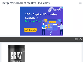 'tactigamer.com' screenshot