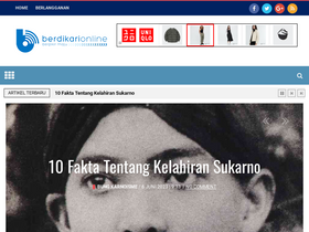 'berdikarionline.com' screenshot