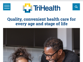 'trihealth.com' screenshot