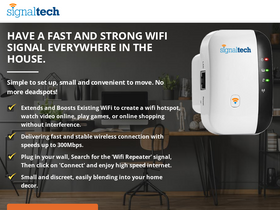 'signaltechbooster.com' screenshot