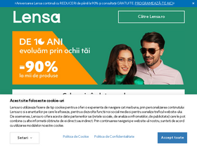 'lensa.ro' screenshot