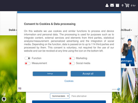 'dekkonline.com' screenshot