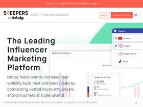 'octoly.com' screenshot