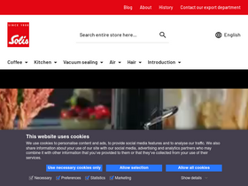 'solis.com' screenshot