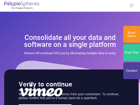 'peoplespheres.com' screenshot