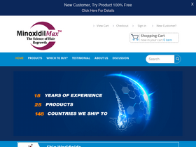'minoxidilmax.com' screenshot