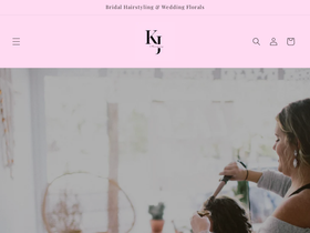 kjandhairspray.com homepage screenshot