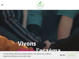 'associationeczema.fr' screenshot