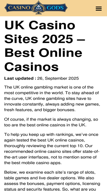 casinogods.com