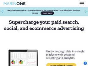 'marinsoftware.com' screenshot