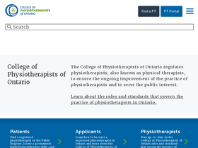'collegept.org' screenshot