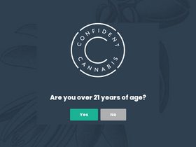 'confidentcannabis.com' screenshot