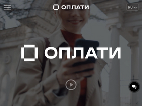 'o-plati.by' screenshot
