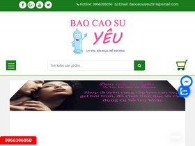 'baocaosuyeu.com' screenshot