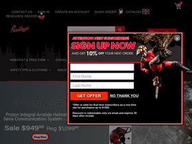 'baileysonline.com' screenshot