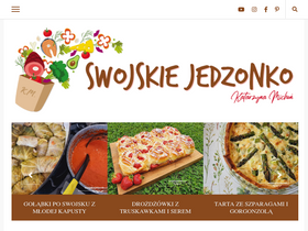 'swojskiejedzonko.com' screenshot