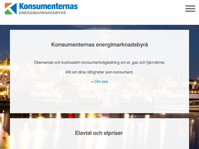 'energimarknadsbyran.se' screenshot