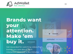 'adwallet.com' screenshot