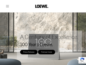 'loewe.tv' screenshot