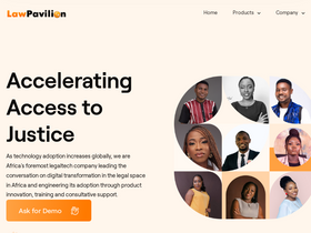 'lawpavilion.com' screenshot