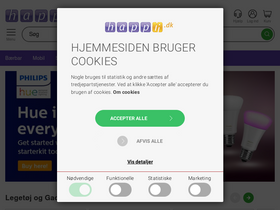 'happii.dk' screenshot