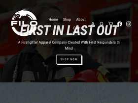 filoapparel.com homepage screenshot