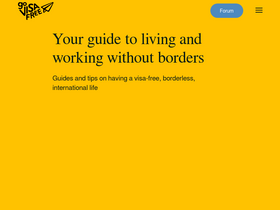 'govisafree.com' screenshot