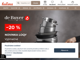 'kulina.cz' screenshot