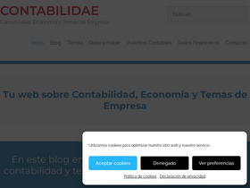 'contabilidae.com' screenshot