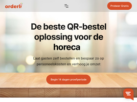 'orderli.com' screenshot