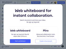 'webwhiteboard.com' screenshot