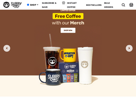 'sleepyowl.co' screenshot