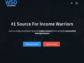 'wsocourses.com' screenshot