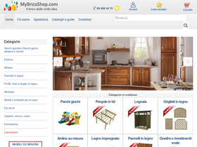 'mybricoshop.com' screenshot