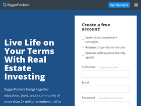 'biggerpockets.com' screenshot