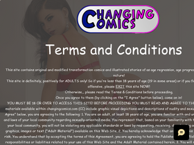 'changingcomics.com' screenshot