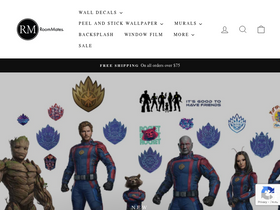 'roommatesdecor.com' screenshot