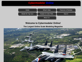 'cybermodeler.com' screenshot