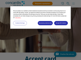 'concardis.com' screenshot