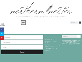 'northernnester.com' screenshot
