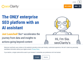 'seoclarity.net' screenshot