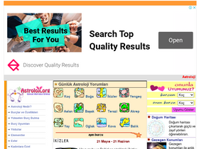 'astroloji.org' screenshot