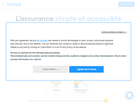 'acheel.com' screenshot