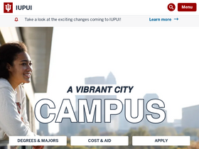 'iupui.edu' screenshot