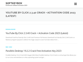 'softkeybox.com' screenshot