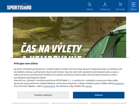 'sportisimo.sk' screenshot