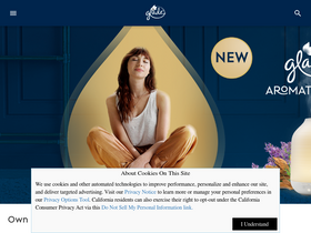 'glade.com' screenshot
